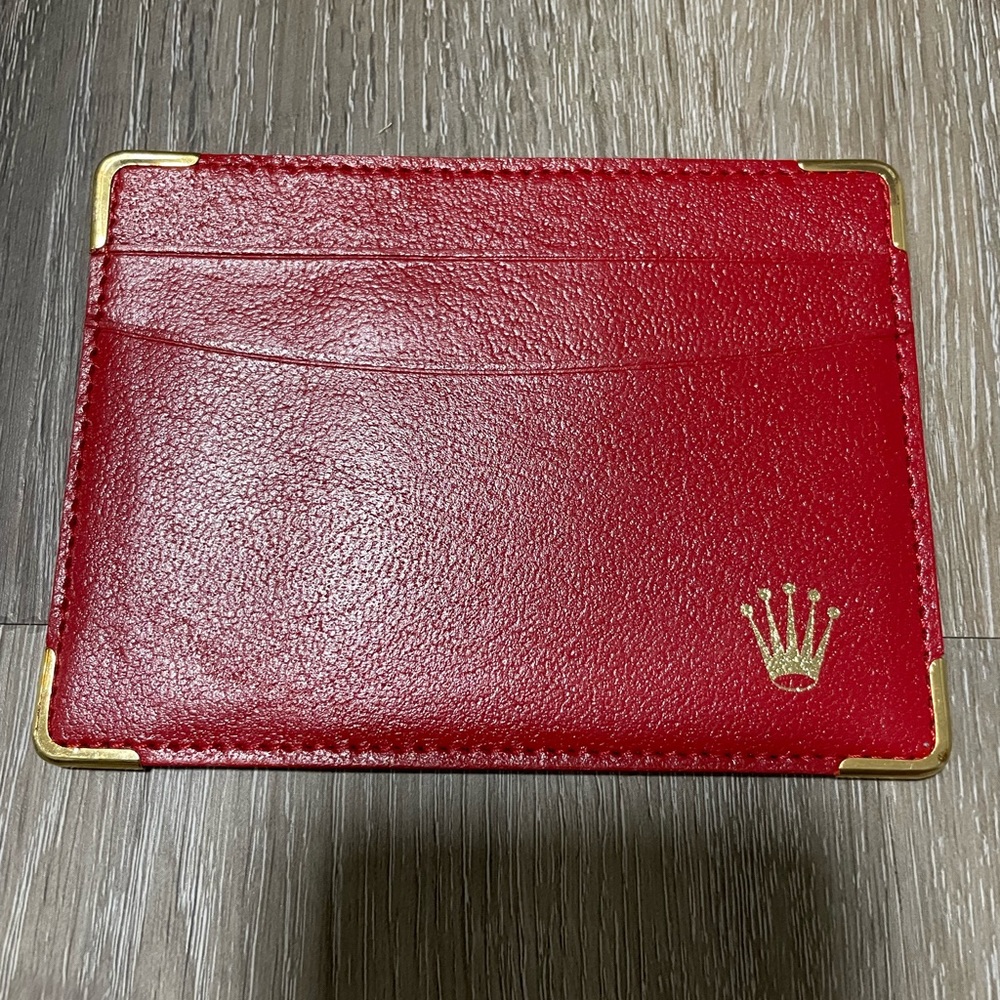 ROLEX card holder